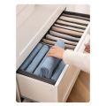 6Pcs Drawer Boxes for Jeans Trousers T-Shirt Storage Boxes Organiser Cupboard Wardrobe Drawers Organiser. 