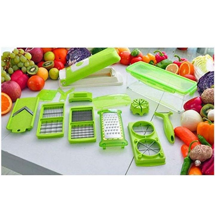 Nicer & Dicer  Super Slicer Plus Vegetable Fruit Peeler Dicer Cutter Chopper Nicer Grater Rated