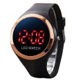 100 % imported Round Stylish LED Watch for Boys Men and Kids | Simple Latest LED Round Watch | Sports Digital UNISEX LED Watches. 