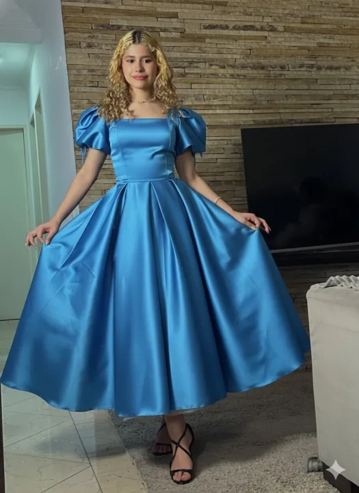 Eid%20Arrival's%20Silk%20Korean%20Style%20Puffi%20Sleeves%20Frock%20Cancan%20Attached%201%20Piece%20Dress%20For%20Women's%20Fashion%20Party%20Wear%20Casual%20Wear%20-%20Image%205