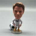 Soccerwe 7cm Height Football Mini Dolls Cartoon RM Player Figures Action Movable Christmas Gift. 