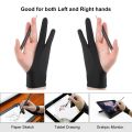EMTRA Palm Rejection Gloves Two Finger Anti-fouling For Universal Pen Xiaomi Samsung Tablet Pad Stylus For iPad Android Tablet. 