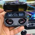 M10 Wireless Earbuds Bluetooth 5.1 TWS Earphones Full Touch Control Headphones Built-in Microphone Immersive Sound Quality Ensure Fast Stable & Auto Connection Smart LED Headset. 