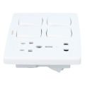 LeafStyle 4 Switch + 1 Multi Socket. 