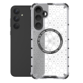 For Samsung Galaxy A35 5G Case Honeycomb MagSafe Shockproof Camera Protection Back Cover Galaxy A35 5G casing. 