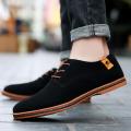 2019 new four seasons men's casual shoes matte men's trend shoes. 
