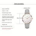 CHRONOS Men's Fashion Watch Ultra-thin Style Frosted Leather Strap Simple Fashion Wrist Watch Popular Style Quartz Watch. 