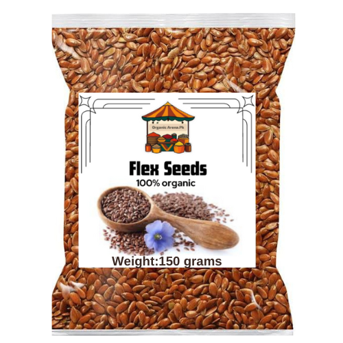 Organic Premium quality Flax seeds (Alsi) 150 gm | Daraz.pk