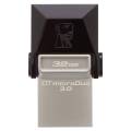 Kingston 32GB DT MicroDuo USB and Card 3.0 microUSB & Card - Android and OTG. 