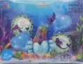 MERMAID THEME FOIL BALLOONS - PACK OF 5 FOIL BALLOONS - MERMAID FOIL BALLOONS. 