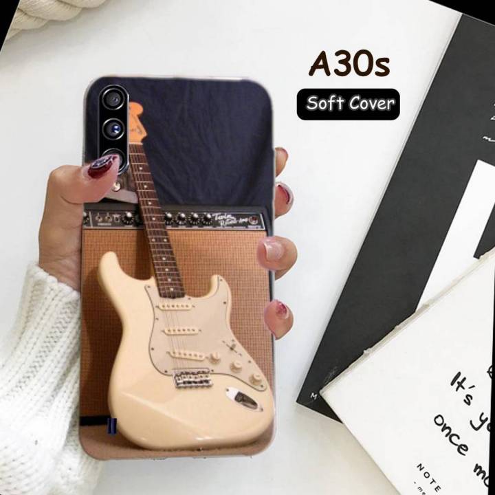 Samsung A30S Back Cover Case  - Guitar Soft Case Cover for Samsung A30S