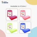 Home Genie Baby Dry Sheet Ultra Absorbent Dry Sheet | Waterproof Rubber Sheet | Bedding Sheet | Dry Reusable Mat | Water Resistant Medium Size Dry Sheet | Size - 70X100cm Pack of 1- Blue. 