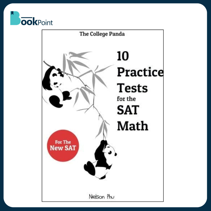 The College Panda's 10 Practice Tests for the SAT Math by Nielson Phu | Bookpoint.store