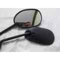 Bike Back view Mirror Pair Black Universal fitting cd70 Honda 125 Honda 100 china for all bikes fitting. 