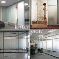 2Pc Frosted Window Film,Bathroom Office Privacy Glass Sticker,DIY Decorative Smart Film Static Cling,No Glue Removable 40 X 100cm. 