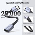 UGREEN HDMI Extender 8K HDMI Extension Cable 0.15M Male to Female Adapter Cord 8K@60Hz 2.1 Ultra High-Speed 48Gbps, for PS5,Nintendo Switch,Xbox Series X,Roku Stick,Blu-ray Laptop PC TV. 