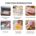 6 Pcs/Set Food Silicone Cover Universal Silicone Lids For Cookware Bowl Pot Reusable Stretch Lids Kitchen Accessories. 
