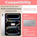 iPad Pro 13 Screen Protector for iPad Pro 13 2024 / iPad Air 13-Inch 2024; Tempered Glass  for 2024 iPad Pro 7th / iPad Air 6th Gen 13". 