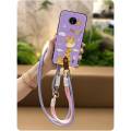 Anti-knock Soft case Phone Case For Nokia C10/C20 Back Cover Silicone Waterproof Durable Anti-dust Necklace Lanyard Cute. 