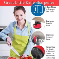 Knife Sharpener with Smart Suction Pad Base 3 Stage1 Stage Manual Kitchen Knife Sharpening Tool For All Knives  Knife Sharpener with Non-Slip Suction Cup, Professional Two Stage Tungsten Carbide Kitchen Knife Sharpener Tool. 