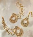 Letast Jewellery Collection Golden Earrings For Women Hanging Dangle Circle Ear ring for Girls007. 