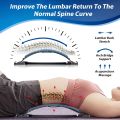 "Back Bliss Pro - Multi-Level Lumbar Support Stretcher & Massager for Instant Spinal, Lower & Upper Back Pain Relief" - Aftab Karachi. 