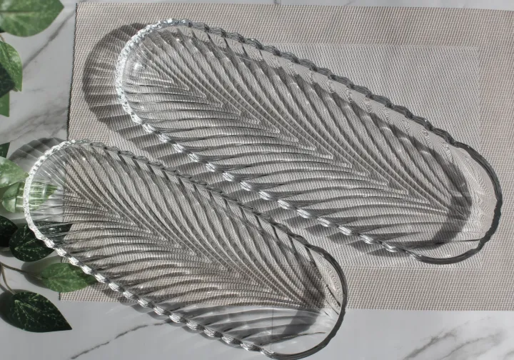 Santa%20Long%20Dish%20Transparent%20Clear%20Glass%20Serving%20Tray%20Barbeque%20Dish%20BBQ%20Platter%20-%20Image%203