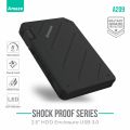 Amaze A209 SHOCK PROOF USB 3.0 2.5" HDD CASE Military Grade Protection with LED Indicator. 
