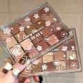 20 Colors Eyeshadow Palette Pearly Matte Rose Pink Color Eyeshadow Shiny Smokey Earth Color Eye Shadow Lasting Eye Makeup. 