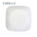 Corelle® Square Pure White Crockery Plates (Open Stock). 
