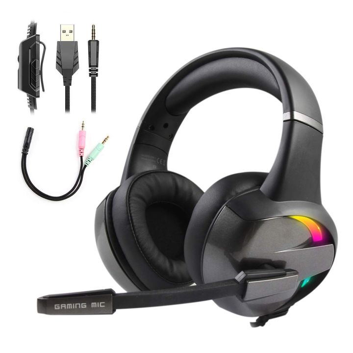 Beexcellent%20GM-7%20Gaming%20Headset%20With%20Mic%20For%20PC,PS4,%20Xbox%20One%20Over-Ear%20Headphones%20With%20RGB%20Lights%20-%20Image%203