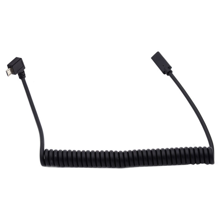 Head extension cable Electric male to Ty cable Micro stretch coil suitable for gaming keyboard USB-C keyboard and mouse cable USB pe-C mother source data