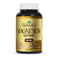 Herbiotics Magnesium Glycinate 500mg | Sleep, Muscle & Nerve Support | 60 Tablets | Dietary Supplement. 