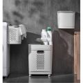 Laundry Baskets with Wheels Trolley Laundry Collector 2 Layers with 3 Storage Baskets for Bedroom Bathroom. 