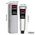 Gray Hair Dye Smoky Gray Punk Style Uni Fashion Hair Product For All Hair Types Long Hair Curly Hair Short Hair Gray Hair Dye. 