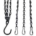 6 Pack Hang Chan, HEAVY DUTY 50cm Hang Flower Basket Replacement Chan -3 Pont Garden Plant Hanger for Outdoor or ndoor. 