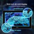 HUION Kamvas Pro 16 Plus 4K UHD Graphics Drawing Tablet with Screen Full Laminated 145% sRGB Art Tablet with Battery-Free Stylus, 15.6-inch Drawing Monitor Work with Linux, Windows PC, Mac, Android. 