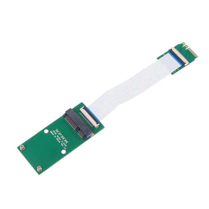 Mini PCIe WiFi card to A+E E key M.2 WiFi network card adapter extension cable