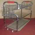 New G Shape 3 Tire Dish Rack Plate Dish Spoon Fork Bowl Cup Drain Rack Pot Rack. 