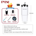 890ML Tyeso Tumbler 5xGifts Botol Air Stainless Steel Bottle Water Bottle With Straw Keep Hot Cold Drink Insulated Flask Tumbler Botol Air Termos Thermos Flask 保温杯保温瓶. 