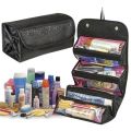 Roll N Go Cosmetic Bag Women Lady Multi-Function Makeup Bag Hanging Toiletries Rolls Up Travel Bag. 