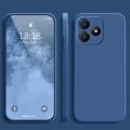 Realme C63 C 63 C61 C53 C51 Liquid Silicone Straight Edge Phone Casing Candy Color Silicone TPU Back Cover. 