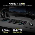 Corsair K70 RGB TKL CHAMPION SERIES Mechanical Gaming Keyboard | CHERRY MX SPEED Silver | CH-9119014-NA. 