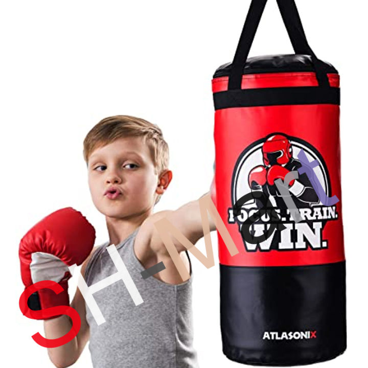 Boxing%20Kit%20Set%20Punching%20bag%20Boxing%20Gloves%20and%20Hand%20Wraps%20For%20Kids%20-%20Image%202
