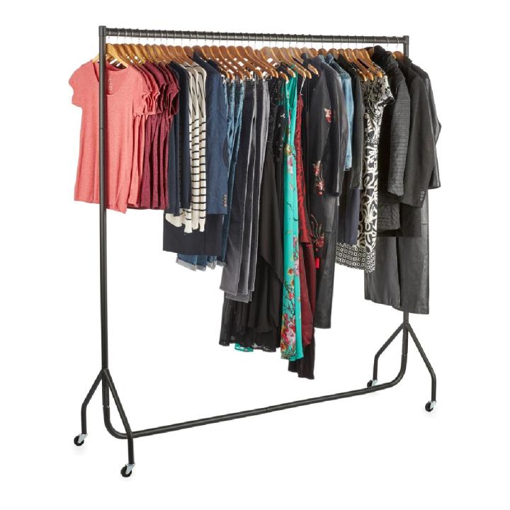 Boutique hanger Stand Cloths Hanger Stand Steel Hanger Stand Heavy Gauge Pipe Good Quality