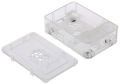ABS Plastic Case For Raspberry Pi 3B+/3 Transparent. 