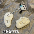 Yuthorite Girly Heart Cute Utility Knife Express Knife Pacha Dog Small Portable Unboxing Knife Mini Carry-On Knife. 