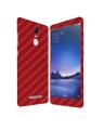 Xiaomi Redmi Note 3 Red Carbon Fiber Texture Mobile Skin. 