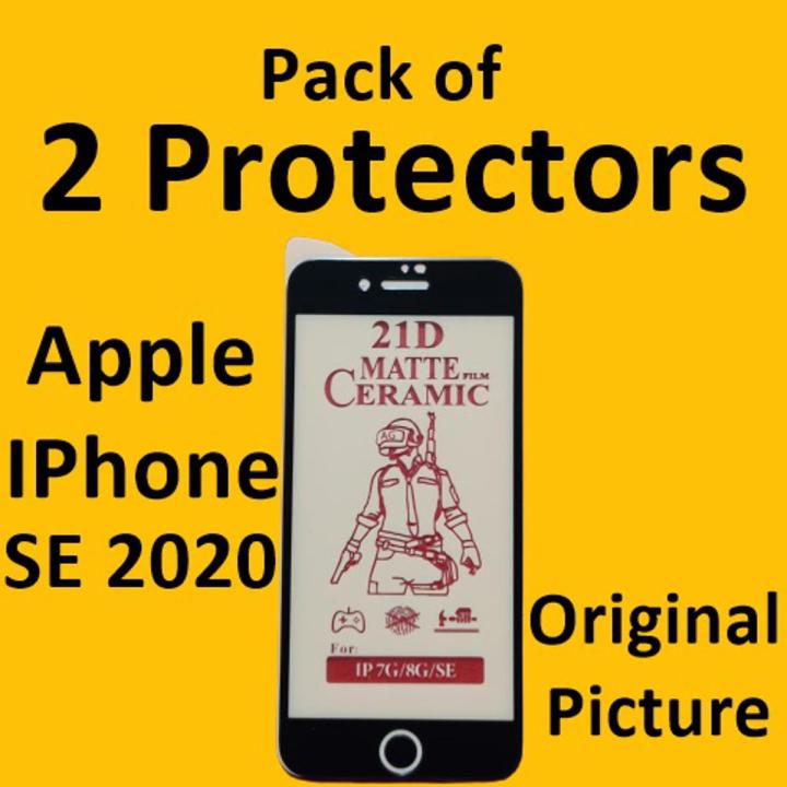 Apple IPhone SE 2020 Matte Ceramic Sheet Protector for Gaming