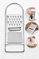 Stainless Steel Grater with Storage| vegetable peeler steel grater| hole hand-held cheese grater|  best for cheese| fruits and vegetables 3 in 1|3 Function Stainless Steel Grater| Slicer, Ginger, Cucumber, Carrot, Cheese|. 